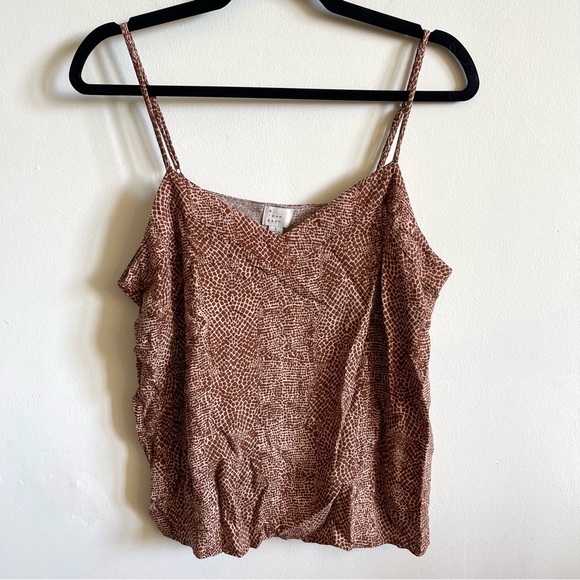 A New Day Brown Snake Print Camisole - Picture 2 of 5